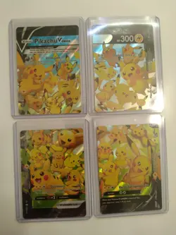 ULTRA RARE Pikachu V-Union 4-Card Set Pokemon TCG SWSH139-142 Holo Promo - NM - Image 1