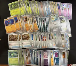 Pokemon Perfect Order ORGANIZED Bulk 400+ Cards with 2X COMPLETE BASE SET (NOTE) - Image 1