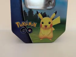 Empty Pokemon Go Trading Card Game Tin Pikachu - Image 2