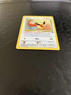 Pokemon TCG Eevee #11 Black Star Holo Promo Card 1999-2000 WOTC nm - Image 3