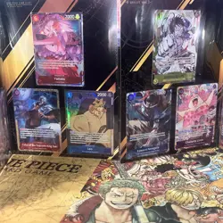 One Piece TCG Game Premium Card Collection 6 Assort Vol 1 English Sealed - Image 2