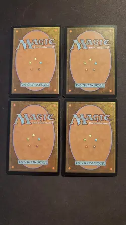 MTG Magic **LLANOWAR DEAD (x4)** Apocalypse, Playset, English, Lightly Played - Image 2