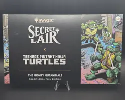 Secret Lair Teenage Mutant Ninja Turtles The Mighty Mutanimals Foil Sealed - Image 1