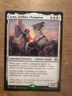 Lena, Selfless Champion Jumpstart Regular MTG NM - Image 1