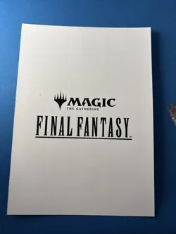 NEW - Chocobo Racing Final Fantasy Promotional Print Magic The Gathering 7x5 - Image 2