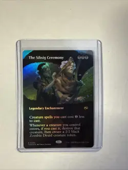 MTG The Sibsig Ceremony (Borderless) Tarkir: Dragonstorm Foil - Image 1