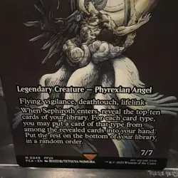 MTG FCA *Non-Foil Sephiroth, the Savior - Atraxa, Grand Unifier (Showcase) 49 M - Image 4
