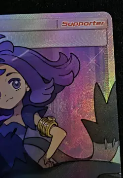 Pokemon Acerola Full Art Ultra Rare Trainer 142/147 Sm-Burning Shadows EN MP - Image 5
