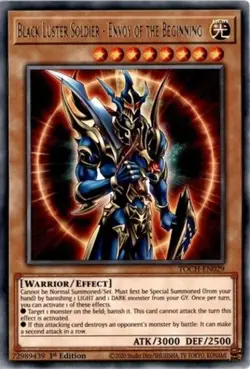 1x (EX) Black Luster Soldier - Envoy of the Beginning - TOCH-EN029 - Rare - 1st - Image 1