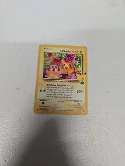 Pokemon TCG Birthday Pikachu Promo 24 From Celebrations 25th Anniversary Set - Image 4