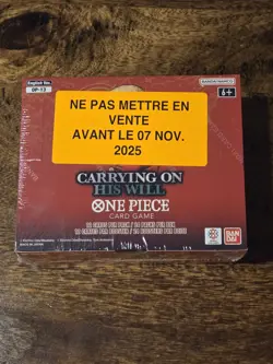 One Piece TCG OP-13 Carrying On His Will - English - SEALED Booster Box - US - Image 1