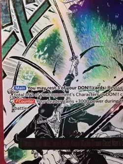 One Piece Dead Man's Game Alt Art Demon Ashura OP12-037 Rare Green TCG English - Image 5