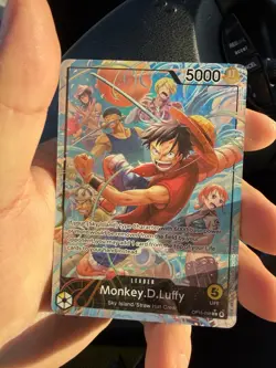 Monkey D Luffy OP15-098 (Alternate Art) Adventure on Kami's Island Foil ENGLISH - Image 1