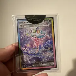 Espeon ex 155/131 Special Illustration Rare Prismatic Evolutions Pokemon NM - Image 1
