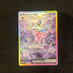 Espeon ex 155/131 Prismatic Evolutions Special Illustration Rare Pokemon TCG NM - Image 1