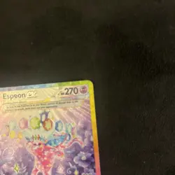 Espeon ex 155/131 Prismatic Evolutions Special Illustration Rare Pokemon TCG NM - Image 4