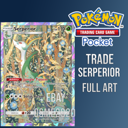 Pokemon TCG POCKET SERPERIOR FULL ART (Trading Card Game) TCGP FAST SHIPPING - Image 1