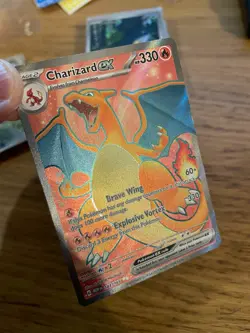 NEAR MINT! Charizard ex (183/165) S&V 151 Full Art Ultra Rare Pokemon Card! - Image 3