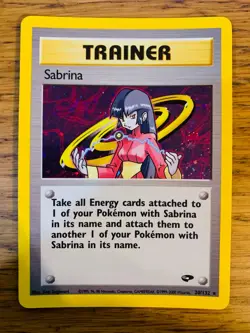 Sabrina Trainer (20/132) Holo Gym Challenge Set Pokemon Card! FREE P&P! - Image 1