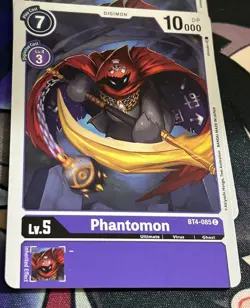 Digimon Card Great Legend Phantomon BT4-085 C - Image 1