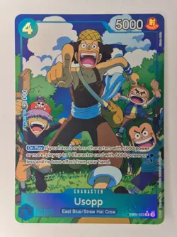 Usopp EB02-022 Alt Art One Piece Card Game English NM - Image 1