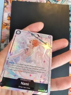 One Piece card game OP-15 Nami Alt Art OP15-086 sr alternative art english nm - Image 5