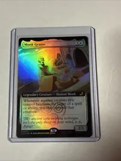 MTG Monk Gyatso (Extended Art) Avatar: The Last Airbender: Eternal-Legal Foil - Image 1