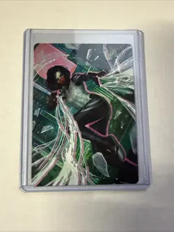 MTG Silk, Web Weaver Spider-Man Art Card 29/54 - Image 1