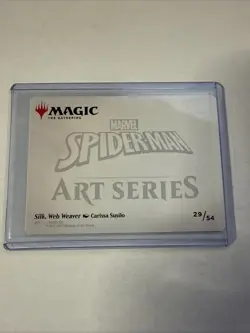 MTG Silk, Web Weaver Spider-Man Art Card 29/54 - Image 2