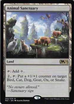 Animal Sanctuary - Magic 2021 - 242 NM - Image 1