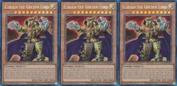 3x Eldlich the Golden Lord | RA01-EN019 | PCR | 1st Ed | NM | YuGiOh - Image 1