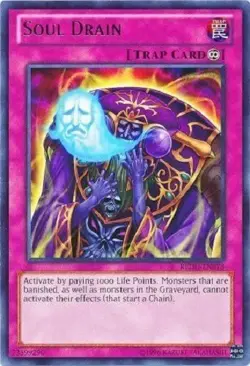 *** SOUL DRAIN *** RARE REDU-EN008 (LP CONDITION) YUGIOH! - Image 1