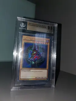 Yugioh Dark Magician YGLD-ENC09 Ultra Rare 1st Ed - BGS 9.5!!! - Image 1