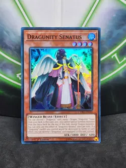 Yugioh Dragunity Senatus CYHO-EN016 Super Rare 1st Edition NM - Image 1