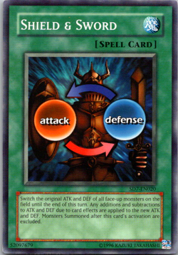 Shield & Sword - SD7-EN020 - Common - Unlimited Edition x1 - Lightly Played - Image 1