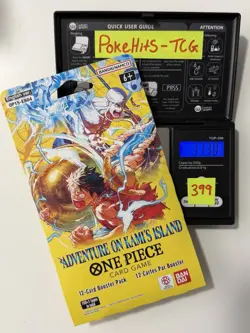 (HEAVY)🔥One Piece Adventure On Kami’s Island OP15-EB04 Sleeved Booster Pack - Image 1