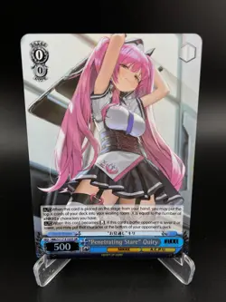 Penetrating Stare Quiry NIK/S117-E103S SR GODDESS OF VICTORY NIKKE Weiss Schwarz - Image 1