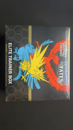 POKEMON TCG HIDDEN FATES SEALED ELITE TRAINER BOX ETB - Image 1