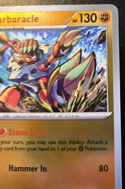 Barbaracle 043/088 Reverse Holo Uncommon Mega Evolution: Perfect Order Pokemon - Image 3