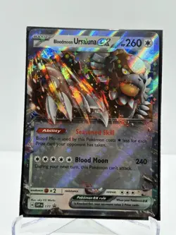 Bloodmoon Ursaluna EX SVP 177 Black Star Promo - Pokemon TCG - NEAR MINT - Image 1