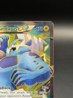 Pokemon TCG Thundurus EX (98 Full Art) 98/108 Roaring Skies Ultra Rare Holo HP - Image 5