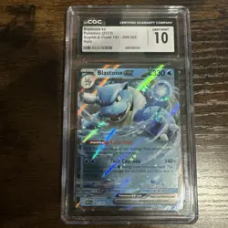 Blastoise EX 2023 Scarlet & Violet 151 009 / 165 Holo CGC 10 Pokemon - Image 1