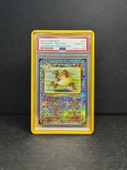 2002 Pokemon Primeape Legendary Coll Reverse Holo Foil 59/110 PSA 10 - Image 1