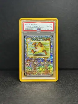 2002 Pokemon Primeape Legendary Coll Reverse Holo Foil 59/110 PSA 10 - Image 2