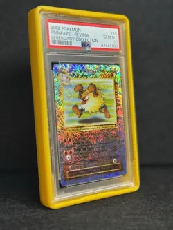 2002 Pokemon Primeape Legendary Coll Reverse Holo Foil 59/110 PSA 10 - Image 3