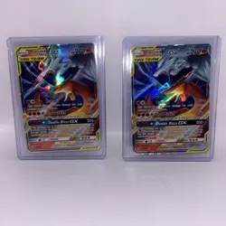 Reshiram & Charizard Lot Of Two GX 20/214 Tag Team Pokemon TCG. Mint Condition! - Image 1