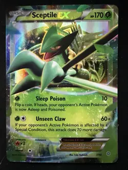 Sceptile EX - 2015 Pokemon XY Ancient Origins 7/98 Ultra Rare NM - Image 1