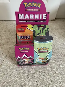 Pokemon TCG Marnie, Klara, Professor Juniper Premium Tournament Collection Boxes - Image 1