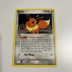 Pokemon TCG : Eevee 55/115 : Non Holo : EX Unseen Forces : NM Condition - Image 1