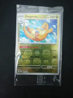 Dragonite Promo 119/SV-P Winner Prize Master Ball Holo Pokemon Indonesia Sealed - Image 1